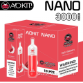 Aokit Nano 3000 Puffs vape atacado